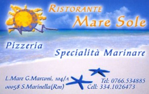 ristorante mare sole